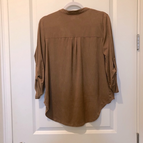 Absolutely Famous Brown Blouse - Picture 2 of 6